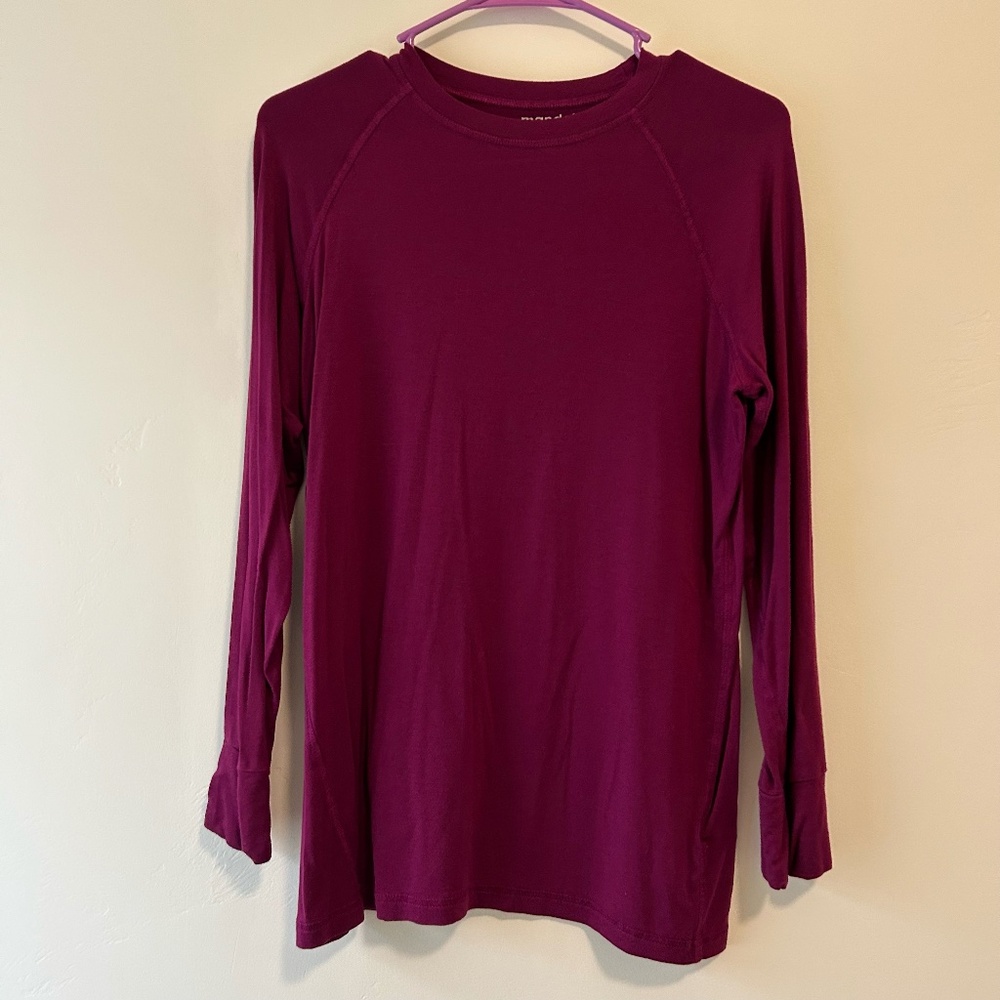 Mandala Women's Underscrubs in Sangria